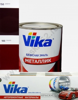 100 Триумф VIKA металлик базисная эмаль