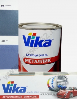 415 Электрон VIKA металлик базисная эмаль