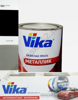 665 Космос VIKA металлик базисная эмаль