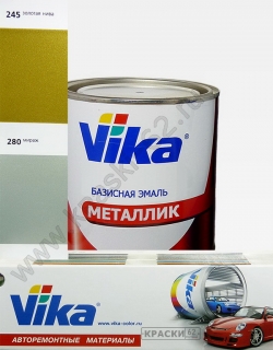 280 Мираж VIKA металлик базисная эмаль