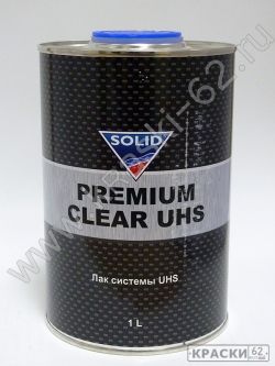 SOLID лак PREMIUM CLEAR UHS 2+1