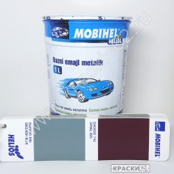DAEWOO 88k greenish blue MOBIHEL металлик базовая эмаль