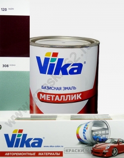 308 Осока VIKA металлик базисная эмаль