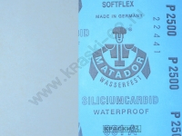 Наждачная бумага водостойкая MATADOR 2500 230х280 мм
