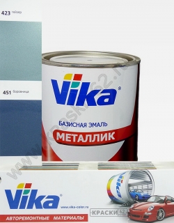 451 Боровница VIKA металлик базисная эмаль