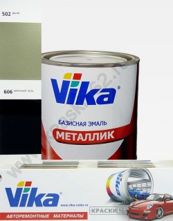 502 Дыня VIKA металлик базисная эмаль