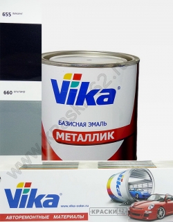 660 Альтаир VIKA металлик базисная эмаль