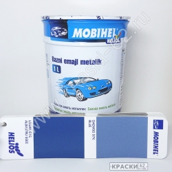 Daewoo 97k blue MOBIHEL металлик базовая эмаль