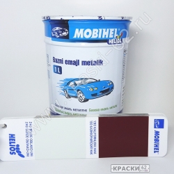 190 Калифорнийский мак MOBIHEL металлик базовая эмаль